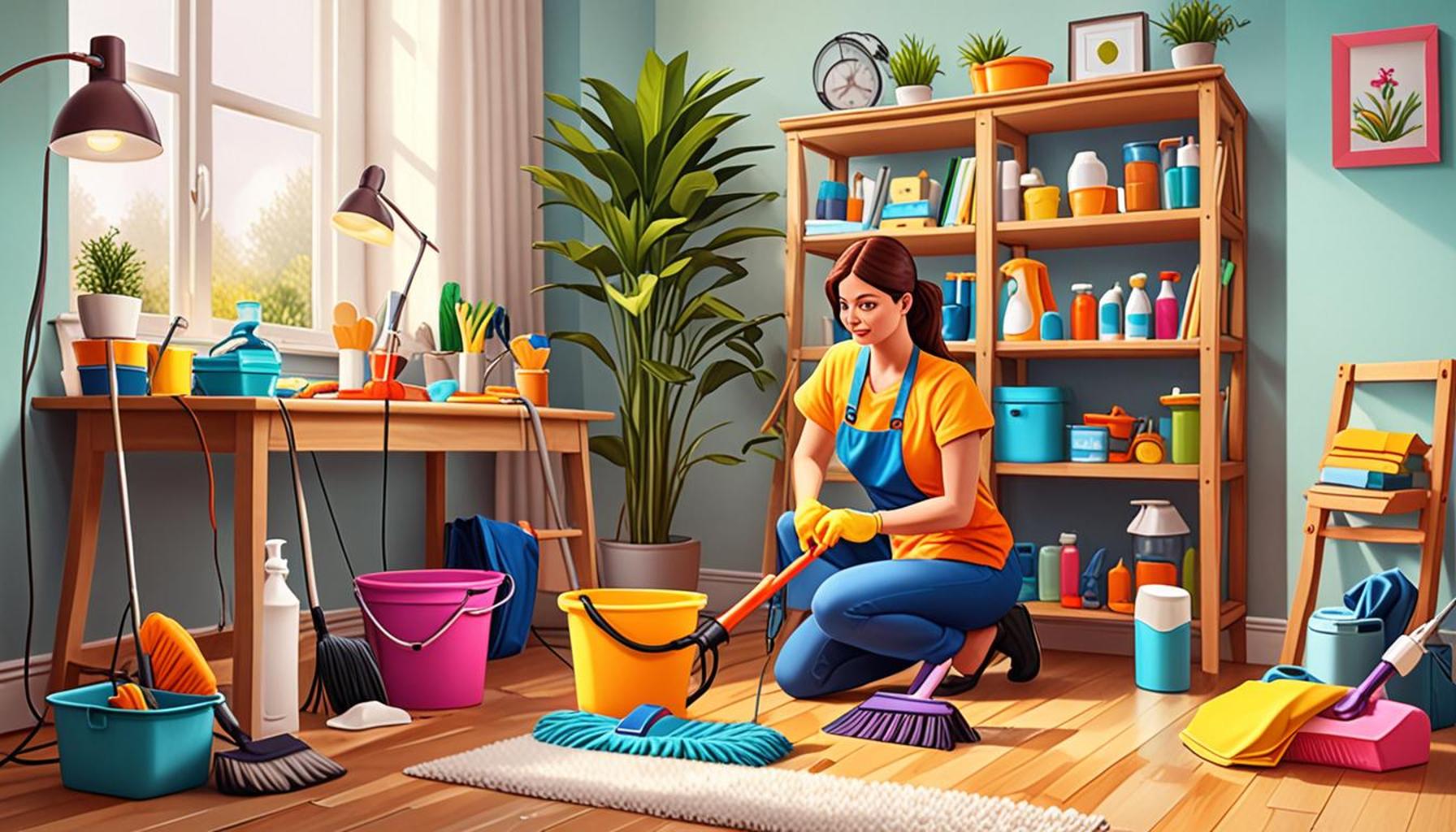 Organizational Strategies to Optimize Home Cleaning Maintenance