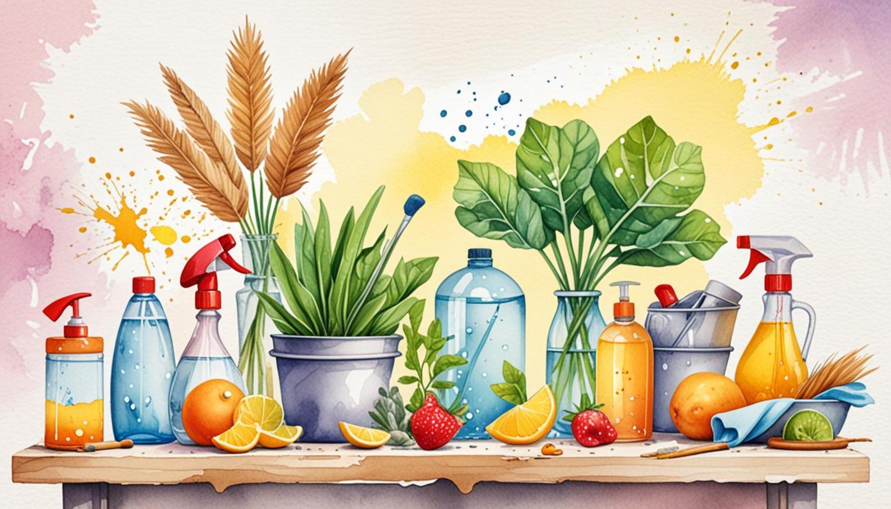 Sustainable Cleaning Methods: Using Natural Ingredients for a Healthier Home