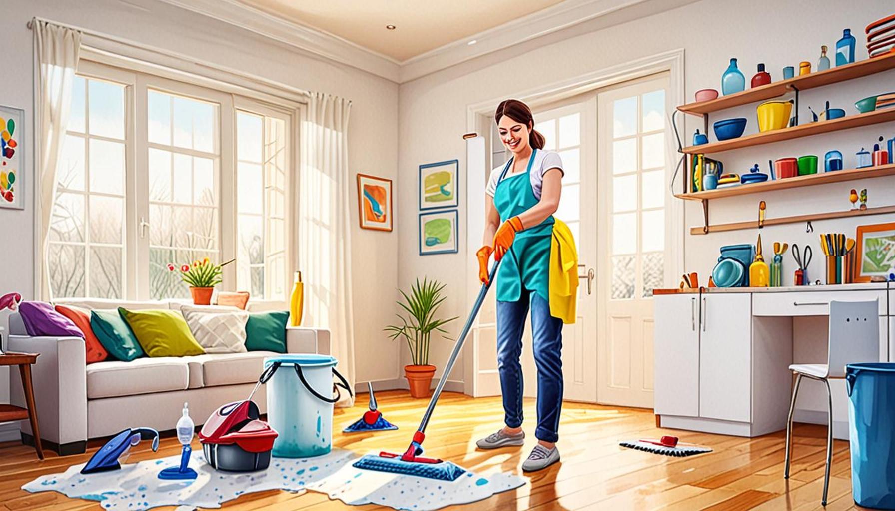 Quick Cleaning Methods Efficient House Cleaning in Under One Hour